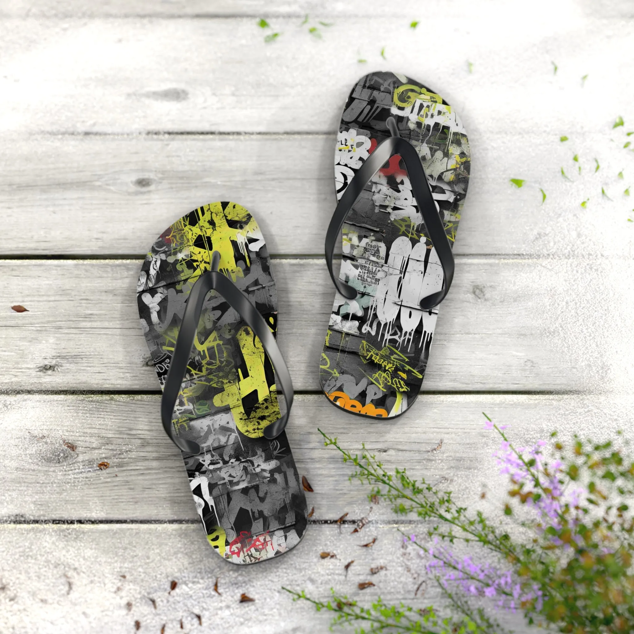 SoleJolt Flip Flops - Trendy Summer Footwear for Beach and Casual Outings