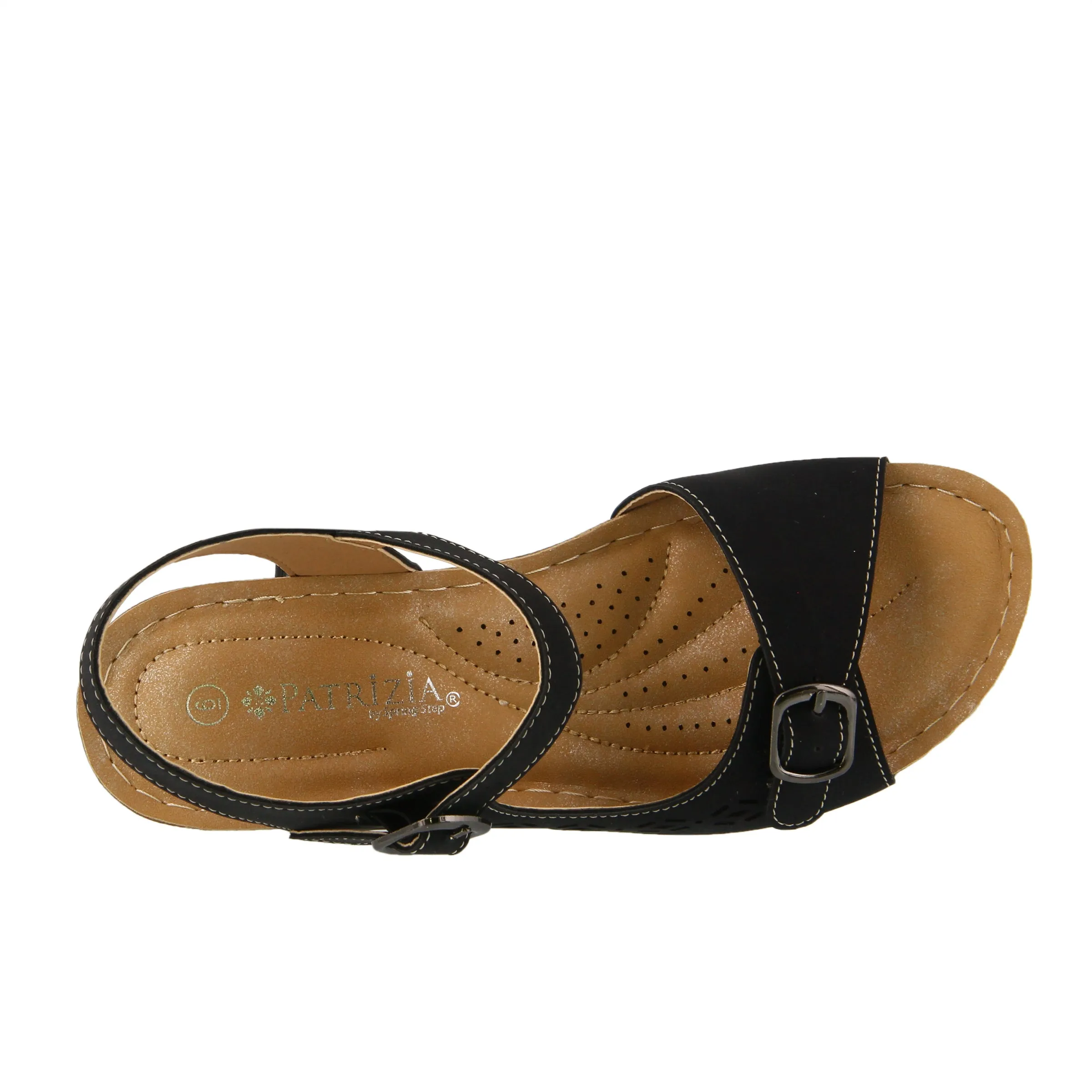Spring Step Shoes  Patrizia Shantay Sandals Women's Vegan Leather Wedge