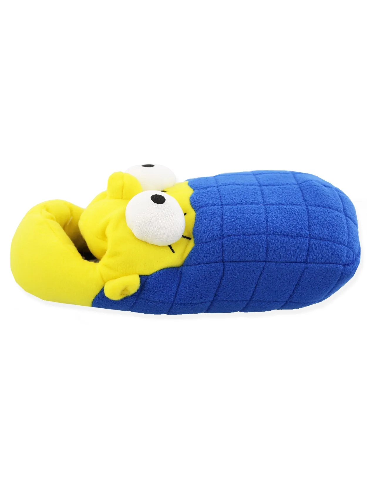 The Simpsons Novelty Plush Adult 3D Marge Simpson Face Slippers