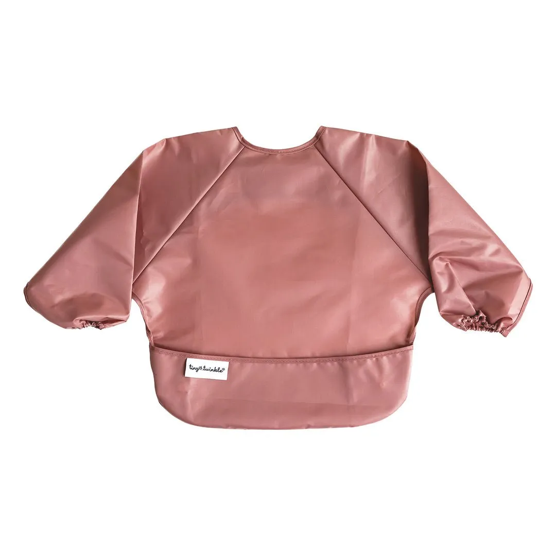 Tiny Twinkle - Full Sleeve Bib 2pk Taupe   Dandelion
