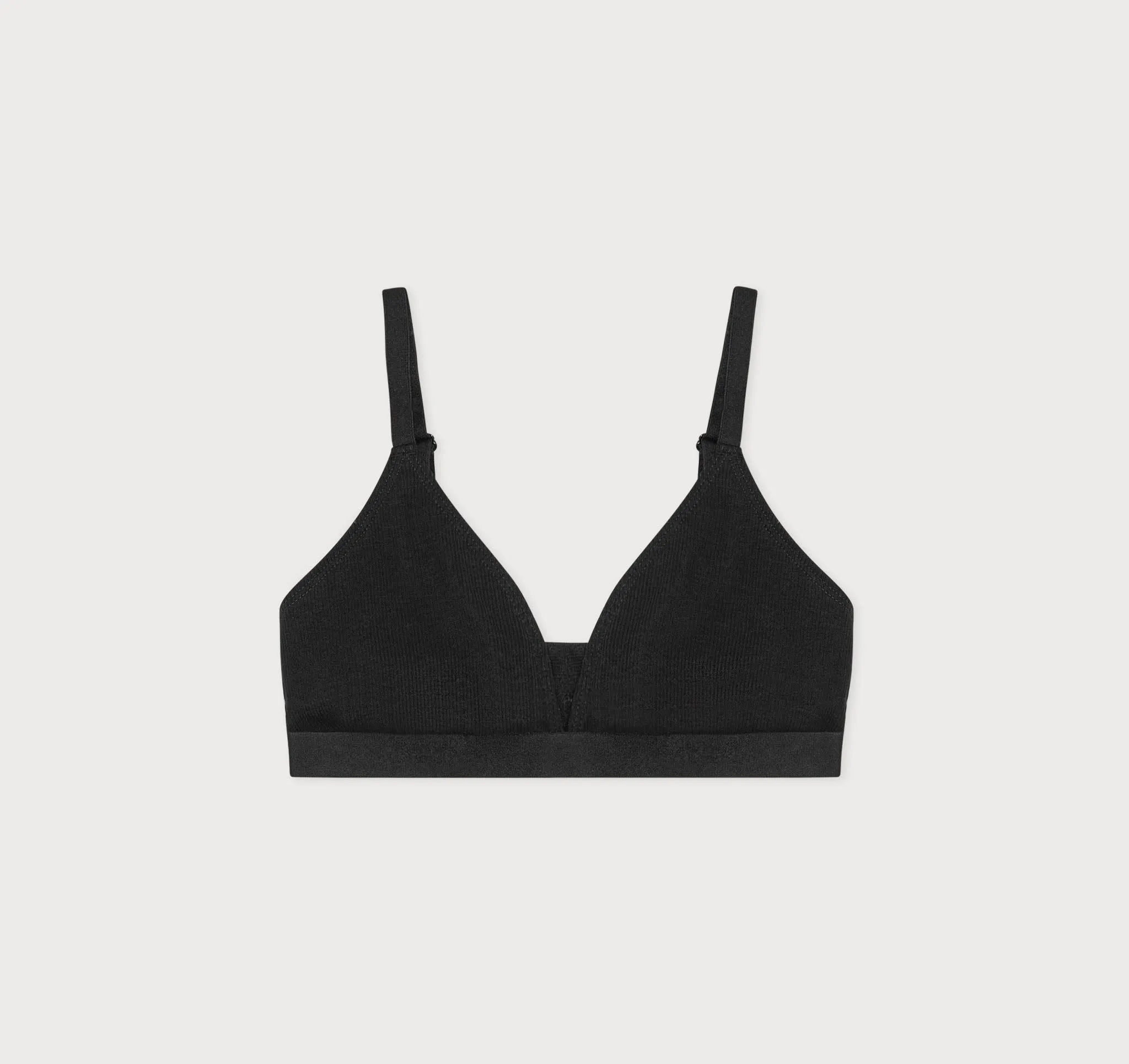 True Rib Triangle Bra