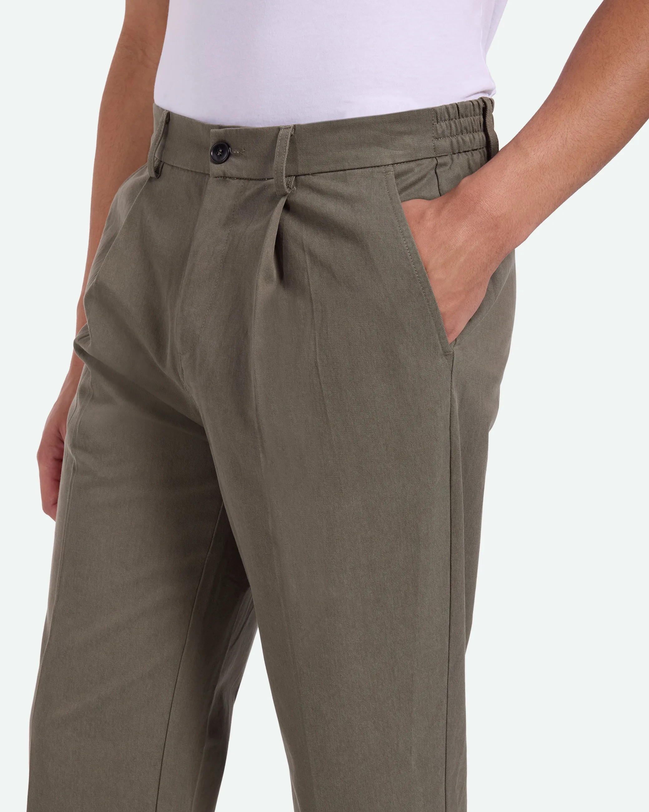 Tucker dressed pants 3750 - Dusty Olive