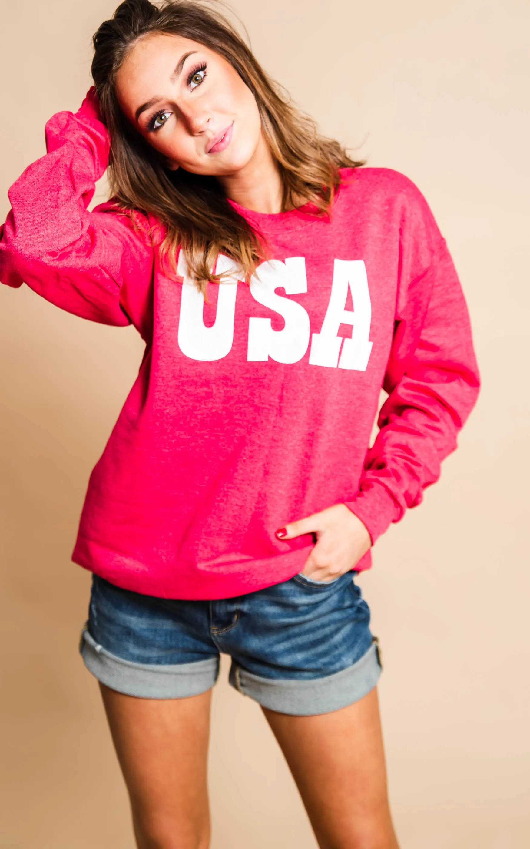 USA Sweatshirt** - Final Sale