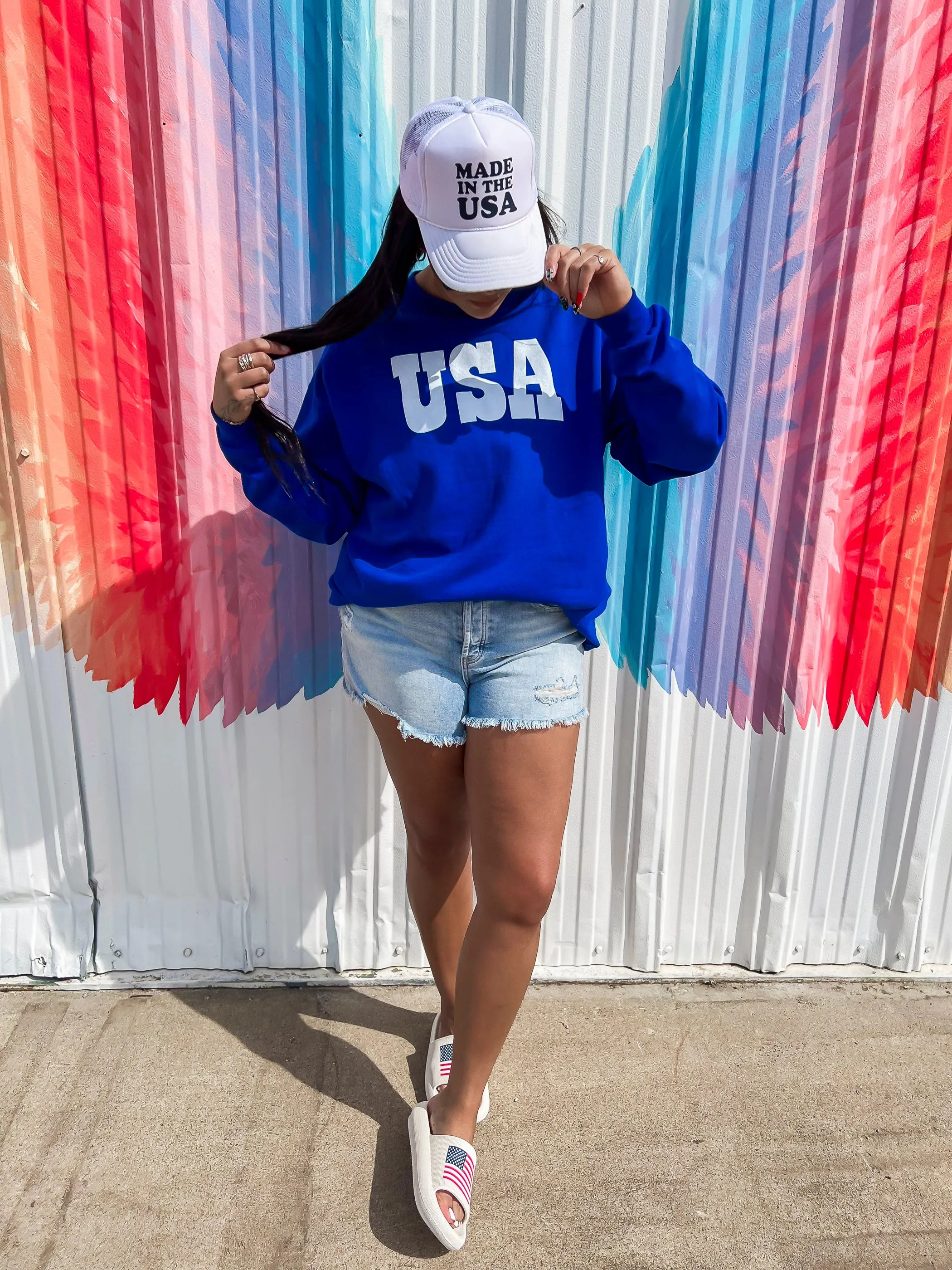 USA Sweatshirt** - Final Sale