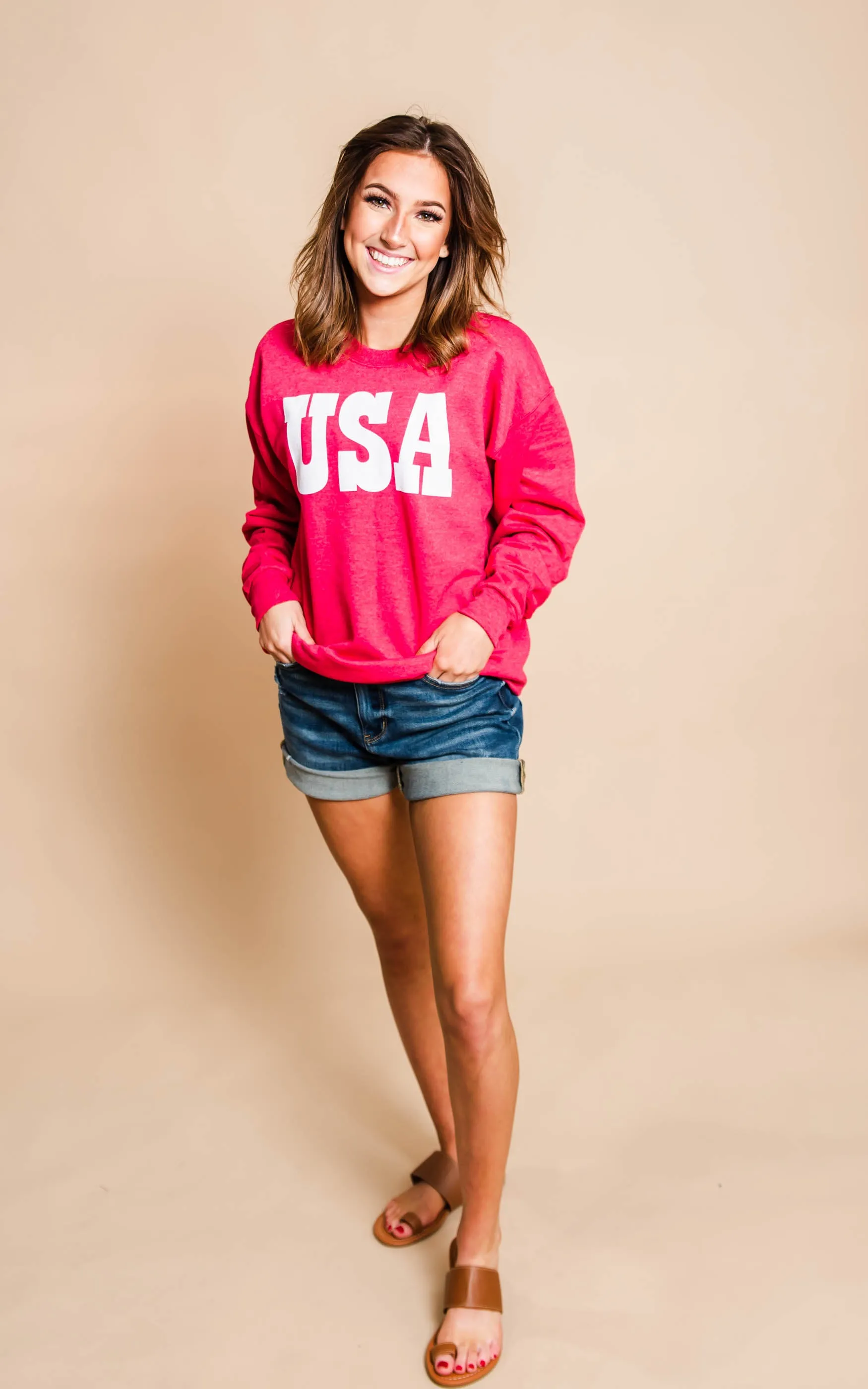 USA Sweatshirt** - Final Sale