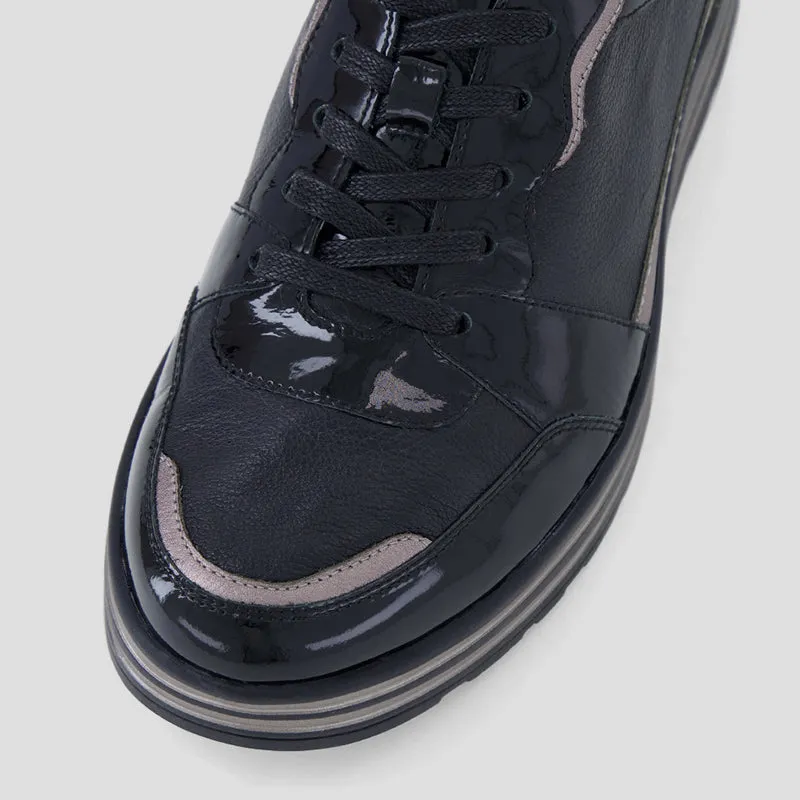 VRESSA XF - BLACK MULTI LEATHER