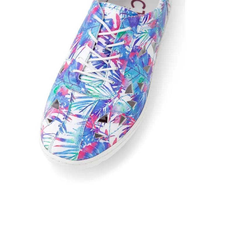 WATKIN XF - BLUE PALMS-WHITE LEATHER