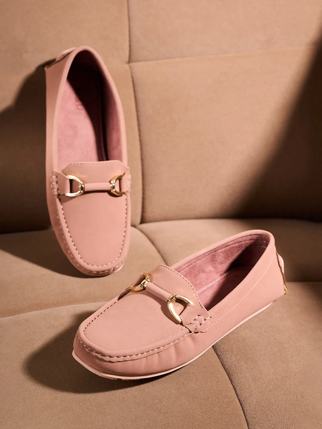 Women's Nude Soft & Premium Loafers (IU2001)