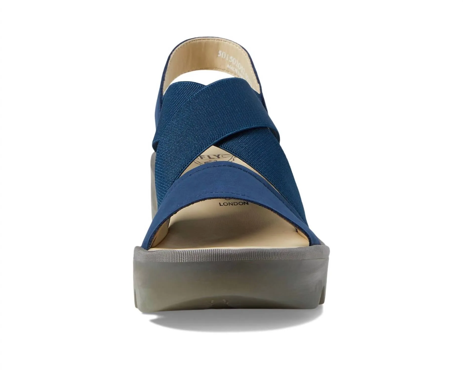 Women's Taji502Fly Leather Slingback Sandal In Blue