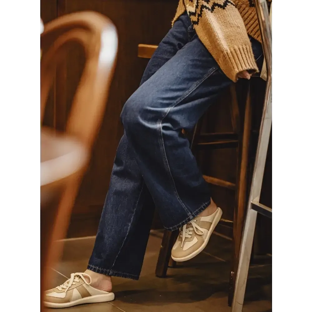 Y2K Trendy Half Slippers Half Shoes for a Fashion Statement