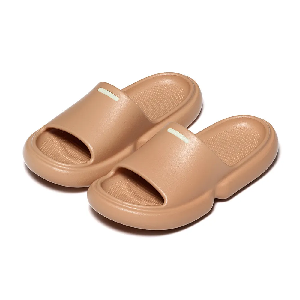YouDiao Anti-Slip Bathroom Slippers - Chocolate Brown, Size 40-41